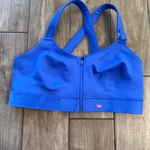 SHEFIT Women's Blue Sports Bra SIZE 3 LUXE like new